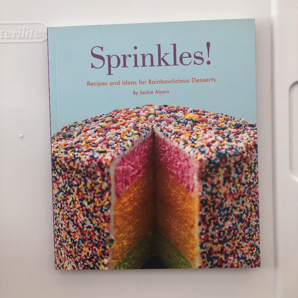 "Sprinkles!" Cookbook by Jackie Alpers